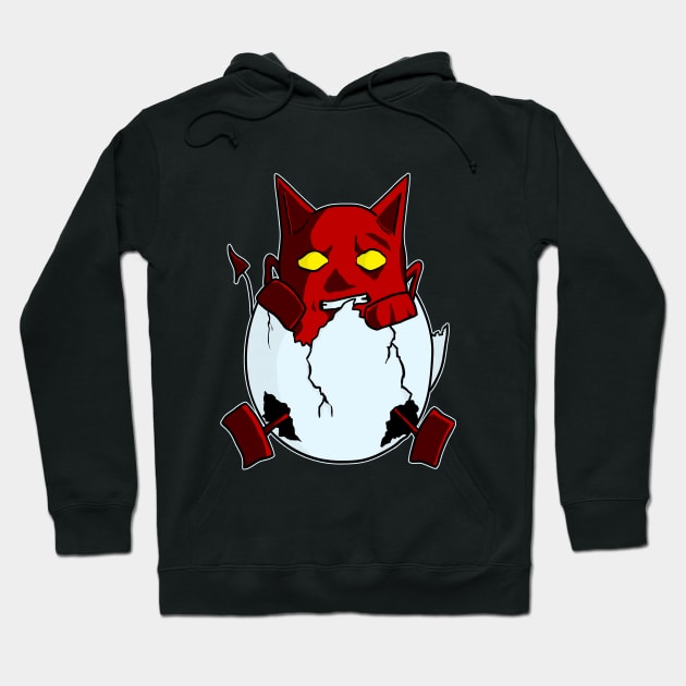 The Birth Of Evil! Hoodie by VintageGrim